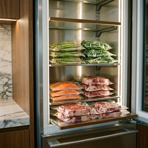 Bolsas de <span class=keywords><strong>Gel</strong></span> <span class=keywords><strong>Refrigerante</strong></span> Autosellables Personalizadas, Bolsas de Congelación Ecológicas de PE para Alimentos Frescos y Envíos - Product Image 6