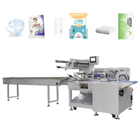 SZ750W Emballeuse multifonction automatique à servomoteur 750 mm pour film supérieur horizontal, sachets alimentaires/sacs, film plastique, papier, couches