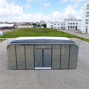 <span class=keywords><strong>Tenda</strong></span> Glamping Modulare Personalizzata 8M Multi-Stanza con Tettoia <span class=keywords><strong>Bianca</strong></span> <span class=keywords><strong>e</strong></span> Nera - Product Image 3