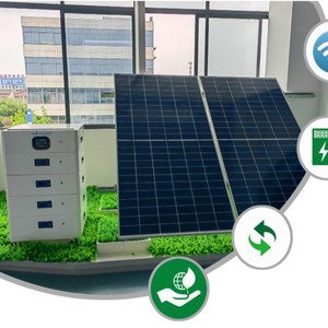 แบตเตอรี่จัดเก็บพลังงานแบบเรียงซ้อนได้ของ Yangde รุ่น LiFePO4 IP54 ระบายความร้อนด้วยอากาศ ระบบไฮบริดกริด RS485 สำหรับอุตสาหกรรมและพาณิชย์ - Product Image 3
