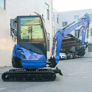 Consegna Gratuita, Mini Escavatore da 2 Tonnellate, per Scavi Domestici, Piccolo Escavatore Cingolato, Mini Escavatore con Motore Kubota - Product Image 2