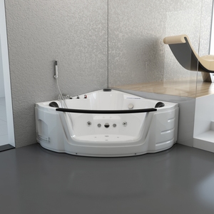 Bañera Acrílica Independiente para Parejas, Diseño Moderno, <span class=keywords><strong>Spa</strong></span>, Ideal para Hoteles, Precio Económico - Product Image 1