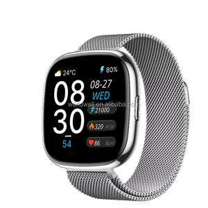 Fabrieksverkoop 1,72 inch scherm Smartwatch siliconen hartslag bloedzuurstof gezondheidsbewaking sport bellen IP68 - Product Image 3