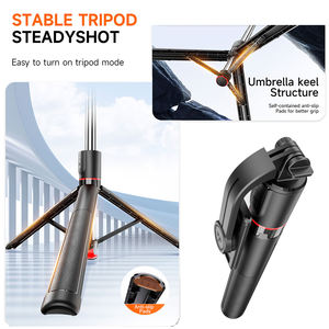 Trípode Automático Todo en Uno F02 de 1730 mm, Trípode Abierto de 68 Pulgadas con Soporte para Teléfono Desmontable, <span class=keywords><strong>Palo</strong></span> Selfie Plegable y Telescópico - Product Image 6