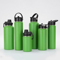 Top Fashion 40OZ 1200ML Bouteille Thermos En Acier Inoxydable Flacon À Vide À Large Bouche Bouteille D'eau Isolée