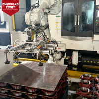 Bras robotisé CNC haute efficacité pour le chargement et le déchargement, ligne automatisée pour l'atelier de production de boîtiers de roulements
