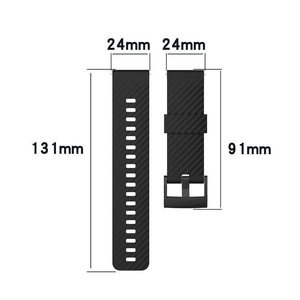 Bracelet de <span class=keywords><strong>sport</strong></span> en silicone respirant de 24 mm pour hommes et femmes, compatible avec les montres intelligentes <span class=keywords><strong>Suunto</strong></span> 7/9/D5/<span class=keywords><strong>Spartan</strong></span> <span class=keywords><strong>Sport</strong></span> - Product Image 6
