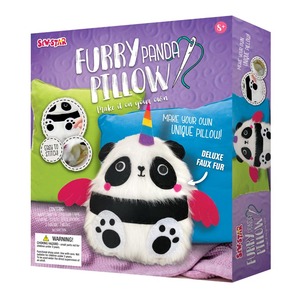 DIY Toys Furry Pillow Set <strong>Sewing</strong> <strong>Kit</strong> Educational Arts and Crafts <strong>Kit</strong> for <strong>Kids</strong> and Adult - Product Image 4