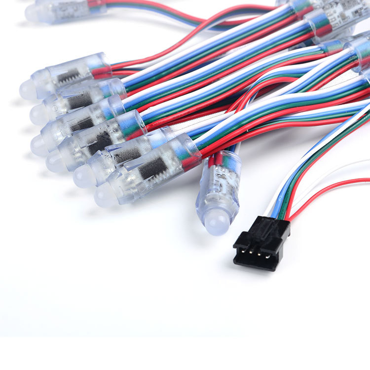 Ic GS8208 Break-point Continuous Transmission Lighting Lamp Christmas LED String Light 50pcs/chain Led Pixel 5v