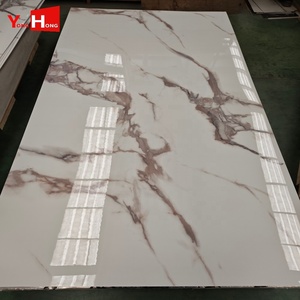 Revestimiento de Interiores, Panel UV de <span class=keywords><strong>PVC</strong></span> con Diseño 3D de Mármol, Estilo Lujoso para Sala - Product Image 5