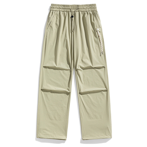 Customized logo 2025 autumn winter American <b>overalls</b> <b>men's</b> quick-drying pants fashion high waist loose Joker leisure outdoor - Product Image 1