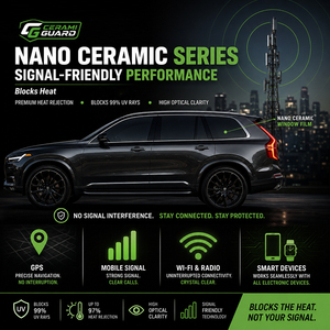 Pellicola Ceramica per Parabrezza Auto CeramiGuard X <span class=keywords><strong>ITO</strong></span> 80 ad Alta Trasmissione Luminosa (VLT) 79%, Riduzione Infrarossi (IRR) 86%, Protezione UV 99%, 1.52m x 30m per Progetti di Isolamento Termico Trasparente - Product Image 3