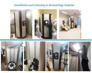 <span class=keywords><strong>Luz</strong></span> de fototerapia <span class=keywords><strong>UV</strong></span> médica aprobada por la CE Kernel, fototerapia UVB de 311nm para vitiligo, psoriasis, tratamiento de eccema - Product Image 6