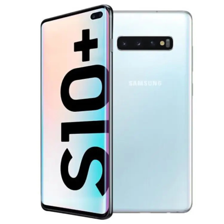 Used Mobile Phone Almost New Snapdragon 855 Android Phone 6.4" 100% Original 8GB+512GB Smartphone for Samsung Galaxy S10 Plus