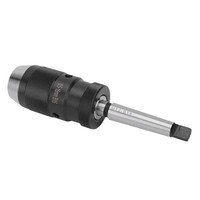 Mandrin de perceuse auto-serrant en acier au carbone B16 0,5-16 mm, tige conique MT2, dureté HRC40 pour machines de perçage et de fraisage de précision
