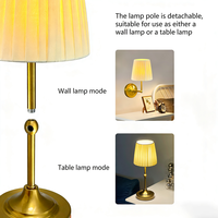 Lampe LED magnétique sans fil à chargement USB-C, design moderne, double usage mural/de table, avec éclairage tactile et couleurs RGB réglables, modèle 2026 le plus récent