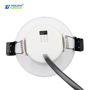 Foco descendente cambiable de <span class=keywords><strong>3</strong></span> colores, foco antideslumbrante COB 5W, luz Led empotrada de 2 pulgadas para el mercado europeo - Product Image 2