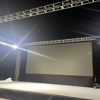 Écran LED P3.91 HD d'intérieur pour location, mur vidéo, panneau numérique, rideau de scène pour événements et concerts, étanche, haute résolution