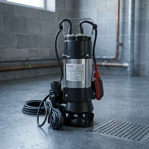 Bomba Sumergible para Aguas Residuales SS SAMSON Family Homes, Modelo V450F, Eléctrica, 0.45HP, 200LPM, Flujo de 8.5m, Salida - Product Image 2