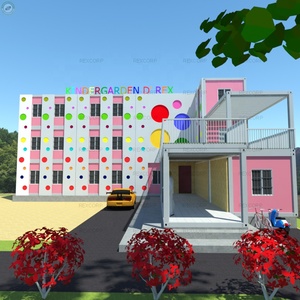 Nuevos Edificios Modulares Resistentes al Viento para Guarderías y Jardines de Infancia, Casas Prefabricadas para Preescolar - Product Image 2