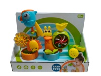 Jouet de bain en plastique pour enfants, escargot, jouets aquatiques pour enfants dans la salle de bain