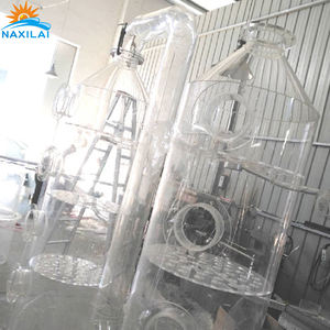 Naxilai nuovo scivolo acrilico con tubo pmma mezzo tondo e lamiera acrilica a caldo fabbrica di trasformazione tecnica termica in plastica - Product Image 6