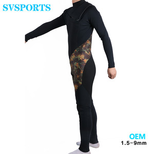 Trajes de <span class=keywords><strong>neopreno</strong></span> 3/2 con cremallera de <span class=keywords><strong>neopreno</strong></span> para hombre - Product Image 2