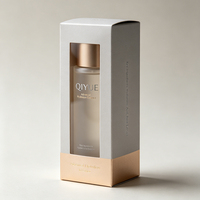 Boîte en carton pliable de luxe personnalisée avec logo pour emballage de flacon d'essence, MOQ 1000, vente en gros, boîtes cadeaux personnalisées