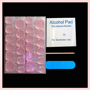 Autocollants à onglets adhésifs <span class=keywords><strong>double</strong></span> <span class=keywords><strong>face</strong></span> 3D pour <span class=keywords><strong>ongles</strong></span>, embouts en plastique, gel gelée, colle pour <span class=keywords><strong>ongles</strong></span> à presser - Product Image 4