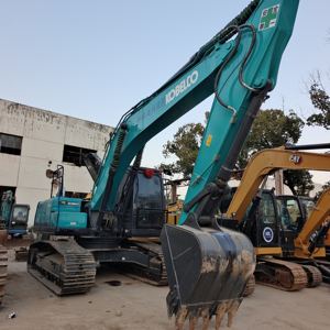 Excavatrice sur chenilles d'occasion Kobelco SK200-8 Japon avec garantie d'un an Caractéristiques Composants de base PLC et roulement d'engrenage de pompe à moteur - Product Image 6