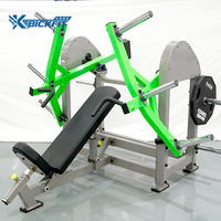 Machine de musculation professionnelle pour la poitrine et les épaules, presse inclinée assise, usage commercial sécurisé pour clubs de fitness