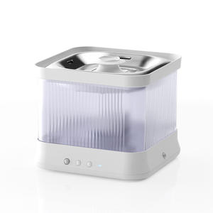 Fontaine à eau intelligente pour animaux de compagnie Dudu 4L sans fil avec capteur, distribution automatique pour chiens et chats, boîtier en plastique, alimentée par batterie - Product Image 2