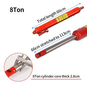 8ตันไฮดรอลิแจ็คยาว Ram คู่มือแขนเครื่องยนต์ยกรอกเชอร์รี่ - Product Image 5