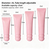Tube souple PE pour gloss, laque à lèvres et huile à lèvres, marque privée ODM, commande en gros, formule et emballage personnalisés