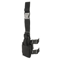 Pochette de cuisse universelle de haute qualité en polyester camouflage avec sangle de ceinture pour camping, chasse et pêche en extérieur