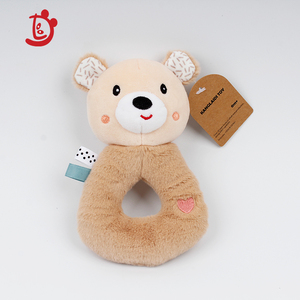 Nouvellement conçu unisexe en peluche ours <span class=keywords><strong>hochet</strong></span> jouet musical jouet sensoriel pour bébé jouets 0-12 mois en peluche bébé <span class=keywords><strong>hochet</strong></span> - Product Image 1