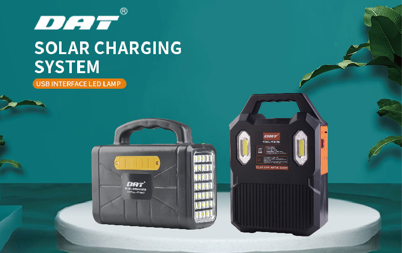 AT-9078 DAT Solar Home Lighting System - 12V Solar Energy