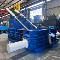 Machine de compactage et de pressage automatique PLC pour ferraille d'alliage, fil d'aluminium, fil d'acier, cuivre et canettes de bière, prête à l'expédition