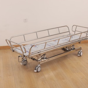 Cama <span class=keywords><strong>de</strong></span> Baño Médica Impermeable <span class=keywords><strong>de</strong></span> Acero Inoxidable y PVC Leho, con Ruedas Universales, para el <span class=keywords><strong>Cuidado</strong></span> <span class=keywords><strong>de</strong></span> <span class=keywords><strong>Pacientes</strong></span> Geriátricos y Ancianos, Camas <span class=keywords><strong>de</strong></span> Hospital - Product Image 4