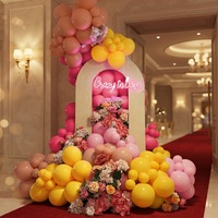 Ballons en latex Orangetex pour décoration de fête, différentes tailles, ballons mats de couleur unie, kits d'articles pour baby shower et anniversaire
