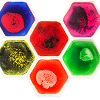 Fournitures d'apprentissage sensoriel pour besoins spéciaux : Tapis sensoriel tactile pour enfants avec tuiles de gel magique colorées pour activités ludiques