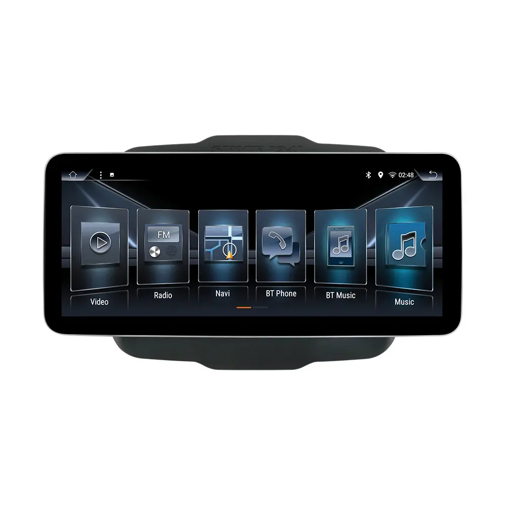 Android12 터치 스크린 12.3 인치 GPS 트래커 360 후면 카메라 2din 라디오 자동차 전자 자동차 DVD 플레이어 지프 배신자 2016