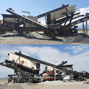 Kombinierter mobiler Steinbrecher mit Backenbrecher und Prallbrecher für den Bergbau von Erzen - Product Image 6