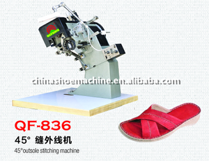 QF-836 45 °   Macchina per Cuciture Laterali di Suole per Calzature, Macchina per Cuciture Laterali per la Produzione di Scarpe - Product Image 3