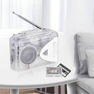 Reproductor de Casetes con Radio AM/FM Transparente, con Auto-Reverse, Altavoz Integrado y Convertidor USB MP3 - Product Image 3