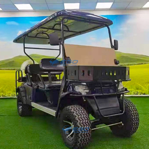 Voiture de golf électrique 6 places personnalisable de haute qualité avec structure en acier et homologation routière pour le tourisme - Product Image 4
