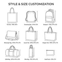 Sac fourre-tout en toile personnalisé avec logo, haute qualité, basé sur votre échantillon, pour la promotion en détail, les salons professionnels, sac à main réutilisable en coton