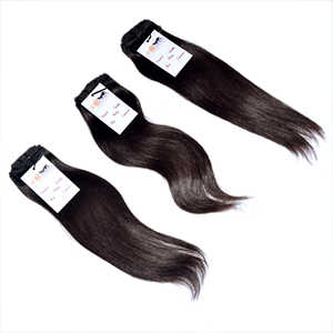 วิกผมคนหนาหยิกเป็นลอนสำหรับต่อผมชาวอินเดียชาวอินเดียผมหยิกเป็นลอนหนาสองชั้น - Product Image 2