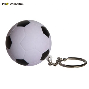Llavero Antiestrés con Forma de Balón de Fútbol Kawaii, de Espuma de PU, con Impresión de Logotipo Personalizado para Niños - Product Image 4