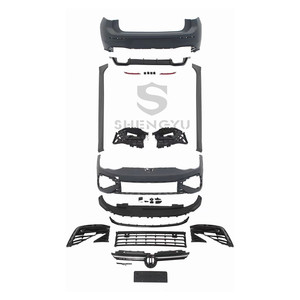 Les systèmes de carrosserie automobile de haute qualité pour le modèle Volkswagen <span class=keywords><strong>Golf</strong></span> <span class=keywords><strong>8</strong></span> R comprennent un pare-chocs avant et arrière avec des jupes latérales et un diffuseur arrière - Product Image 2